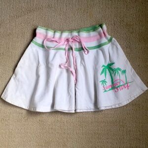 Garage Flared mini Skirt